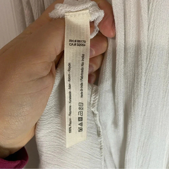 Free People White Boho Beach Dress - Picture 11 of 14